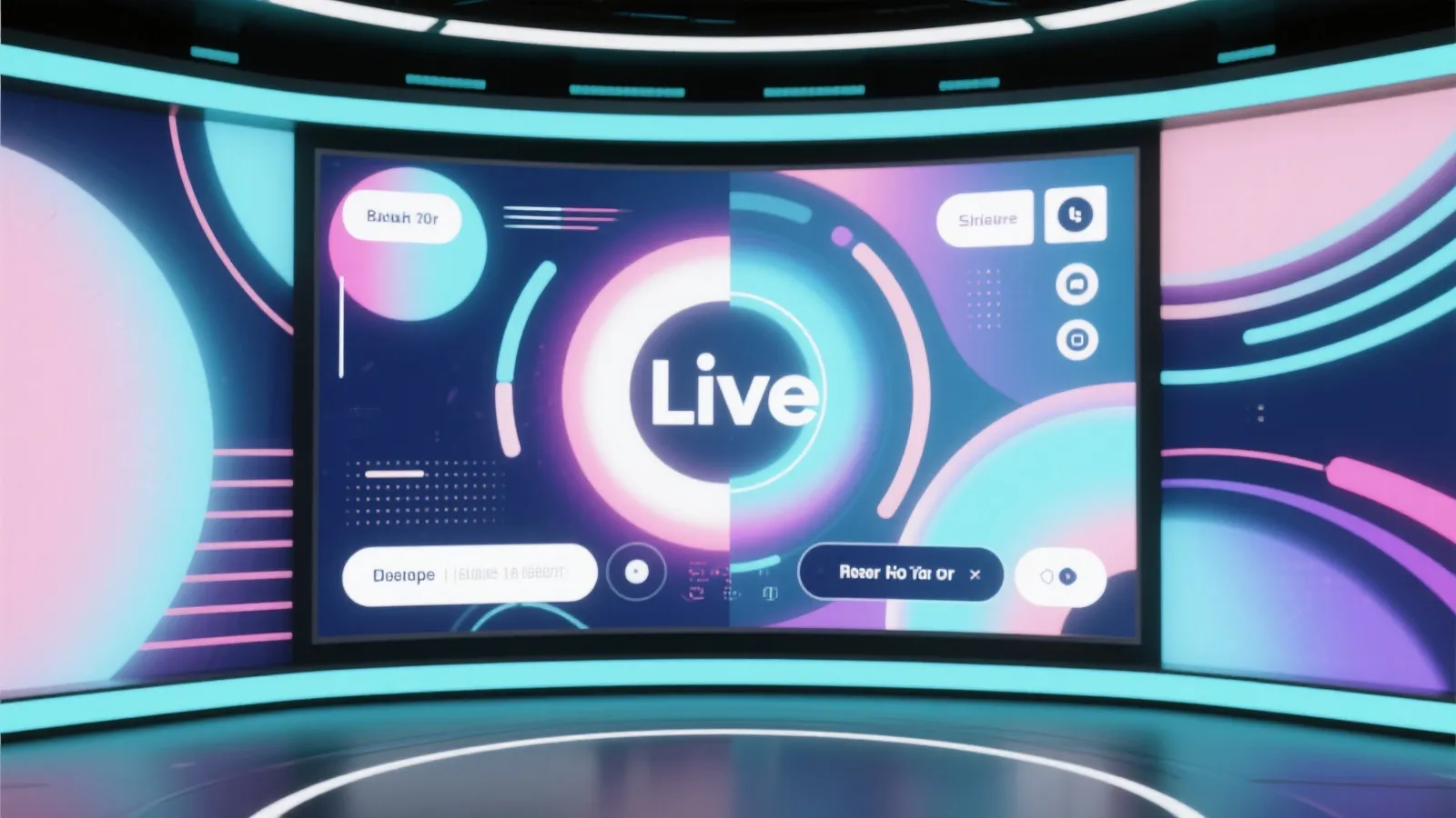 实时直播播放器占位